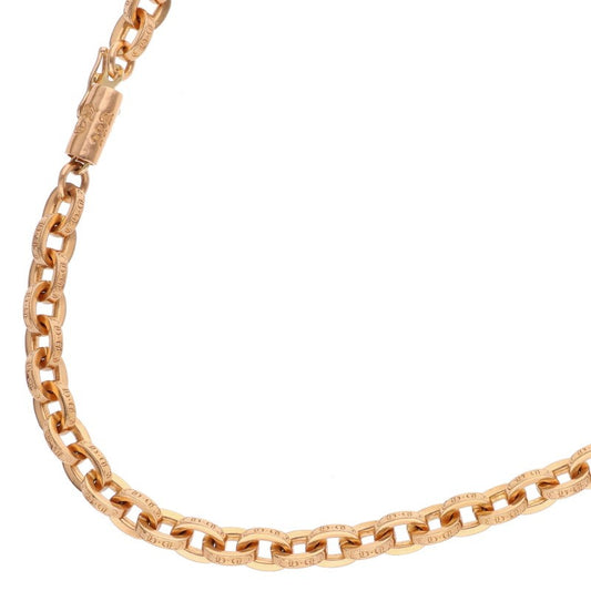 Chrome Hearts 22K 14K Yellow Chain Necklace Size 24 Inch