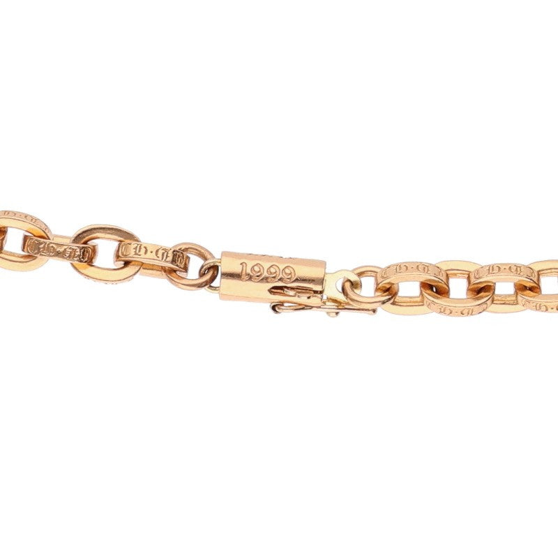Chrome Hearts 22K 14K Yellow Chain Necklace Size 24 Inch