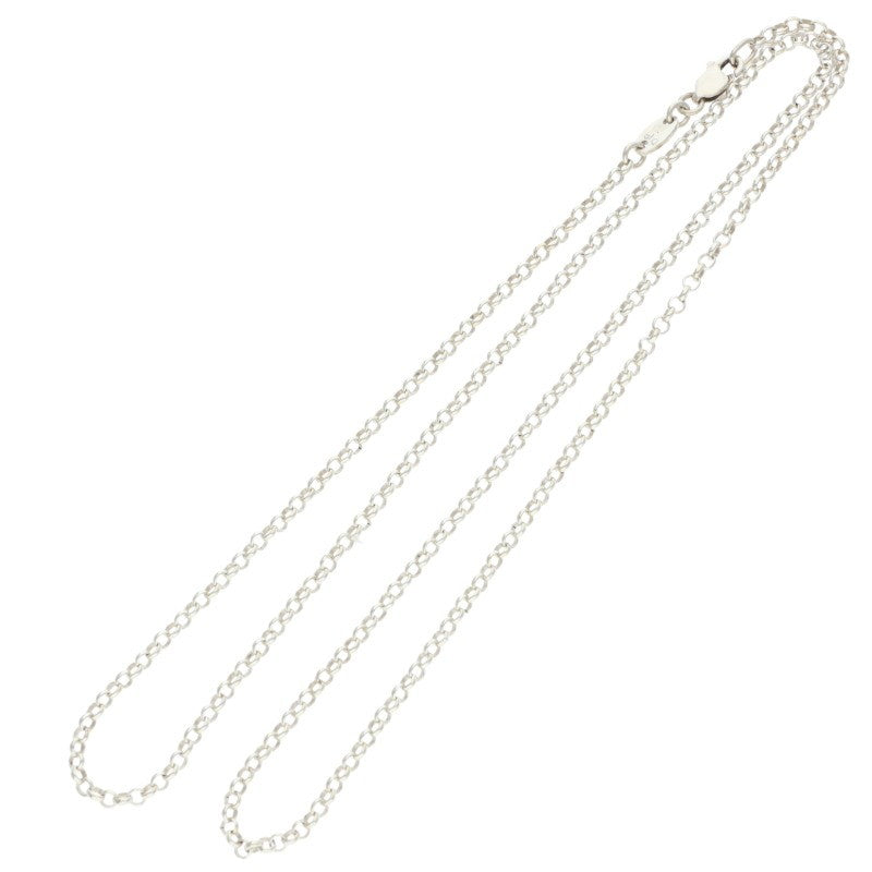 Chrome Hearts Roll Chain 20 Silver Necklace 925 Size 20INCH
