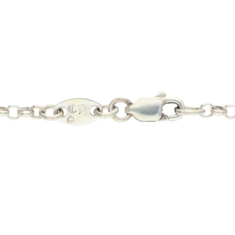 Chrome Hearts Roll Chain 20 Silver Necklace 925 Size 20INCH
