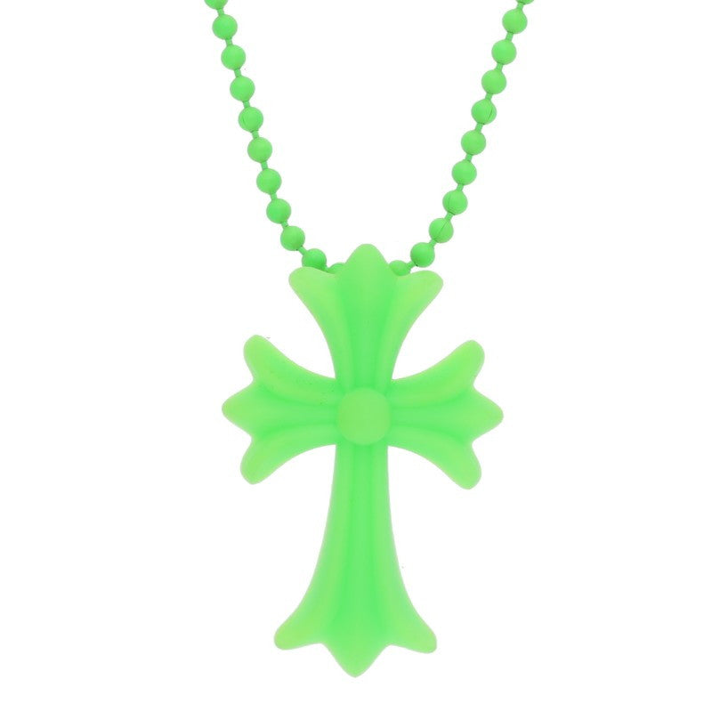 Chrome Hearts FNO Limited Necklace Green Size ONE SIZE