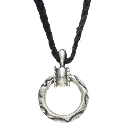 Chrome Hearts Motif Necklace Silver/Black Sunglasses Size ONE SIZE