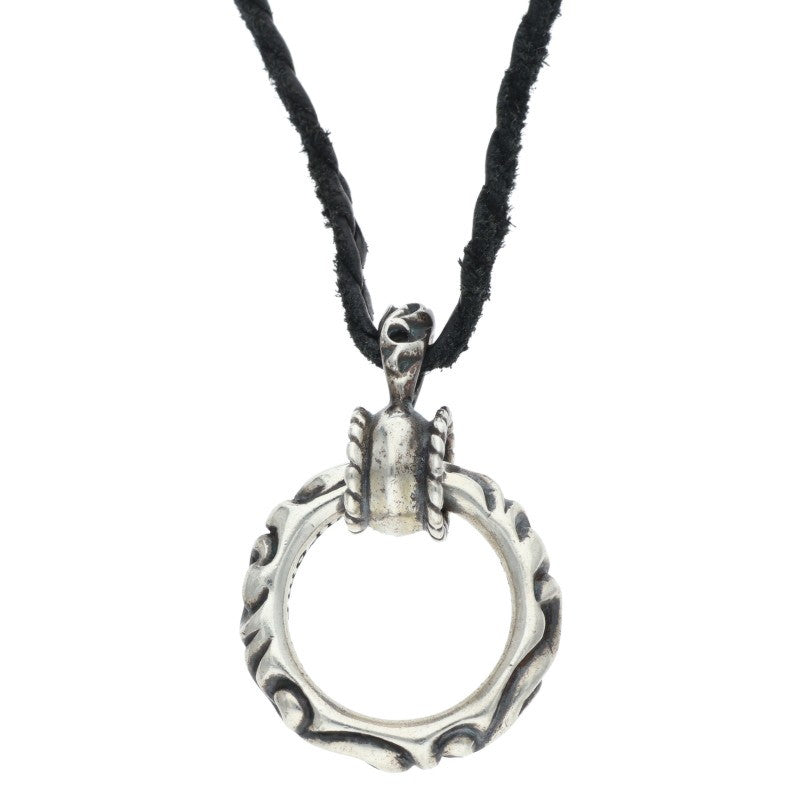 Chrome Hearts Motif Necklace Silver/Black Sunglasses Size ONE SIZE