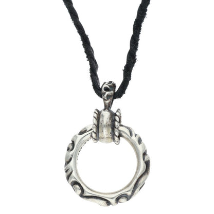 Chrome Hearts Motif Necklace Silver/Black Sunglasses Size ONE SIZE