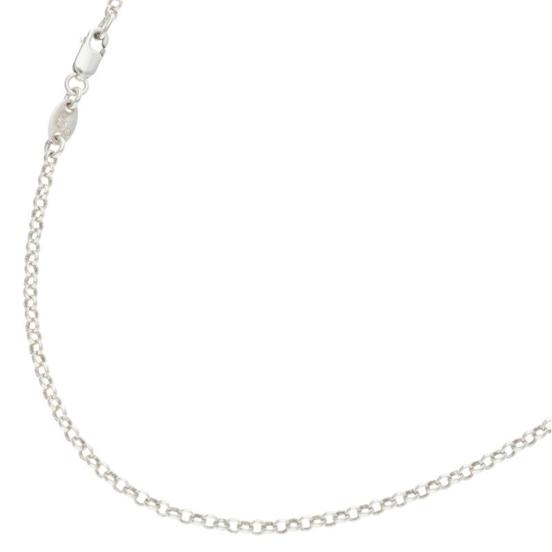 Chrome Hearts Roll Chain 20 Silver Necklace 925 Size 20INCH