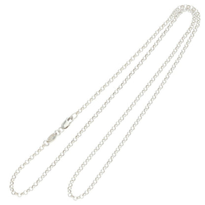 Chrome Hearts Roll Chain 20 Silver Necklace 925 Size 20INCH