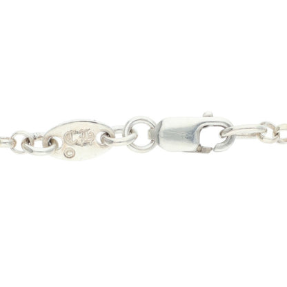 Chrome Hearts Roll Chain 20 Silver Necklace 925 Size 20INCH