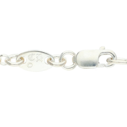 Chrome Hearts Roll Chain 16 Silver Necklace 925 Size 16INCH