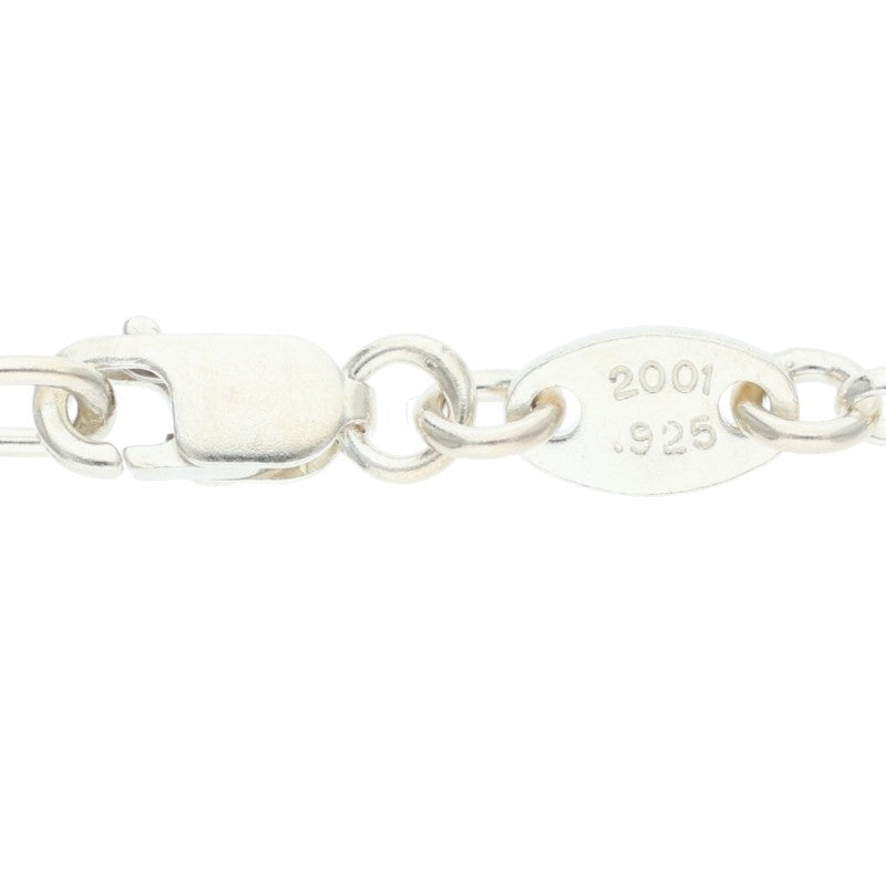 Chrome Hearts Roll Chain 16 Silver Necklace 925 Size 16INCH