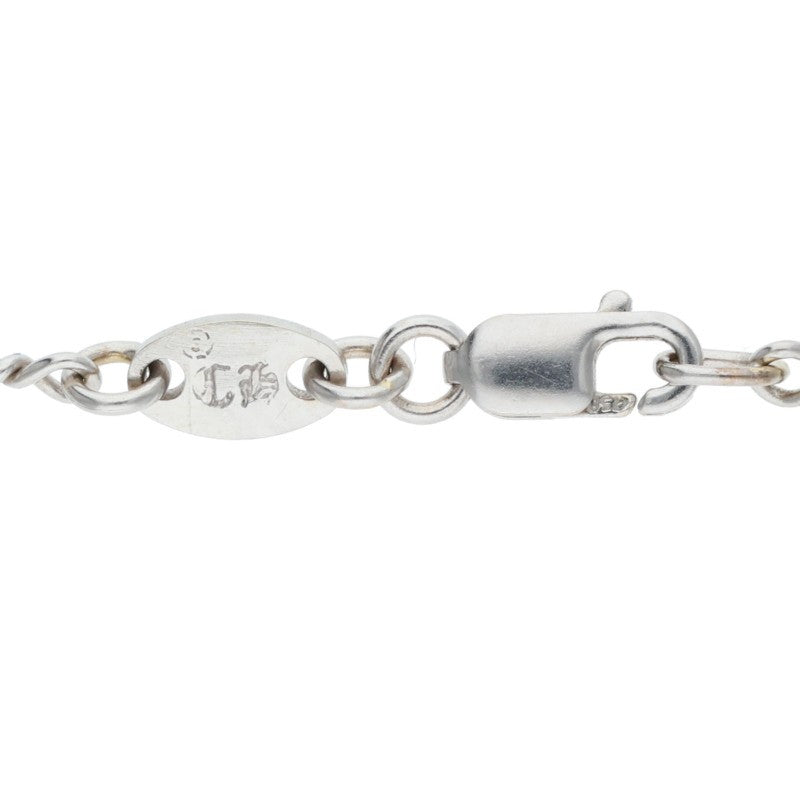 Chrome Hearts 18K White Gold Chain Necklace Size 16INCH