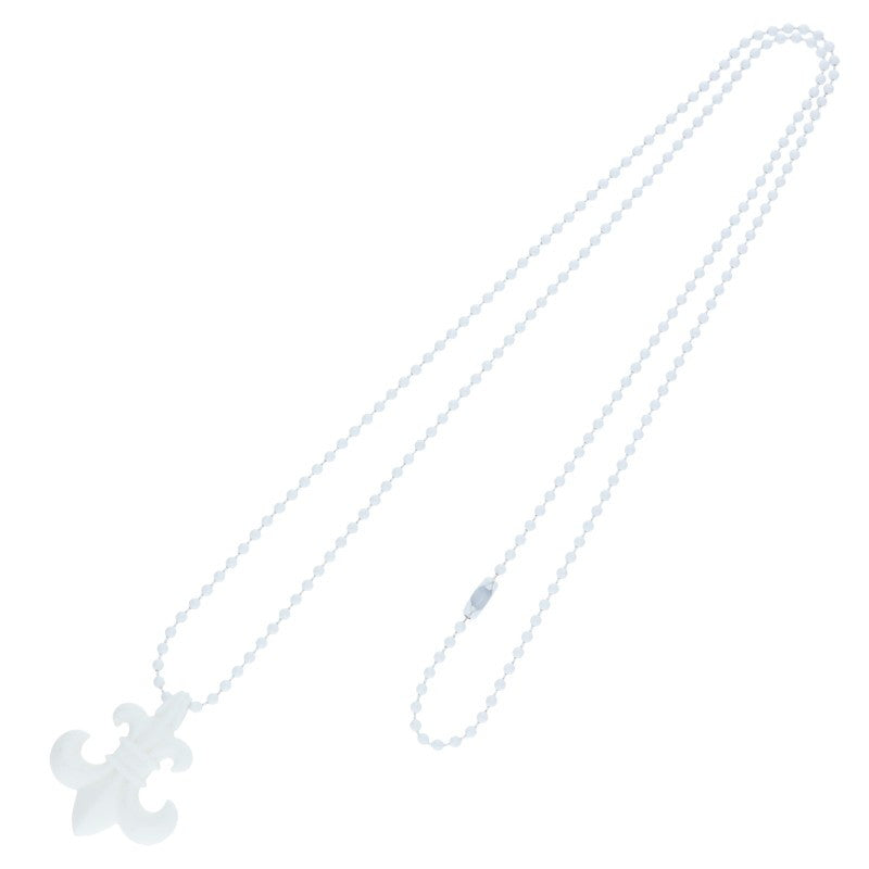 Chrome Hearts White Rubber BS FLEUR Necklace Size ONE SIZE
