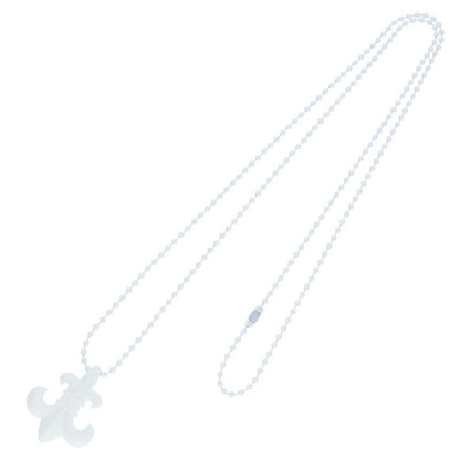 Chrome Hearts White Rubber BS FLEUR Necklace Size ONE SIZE