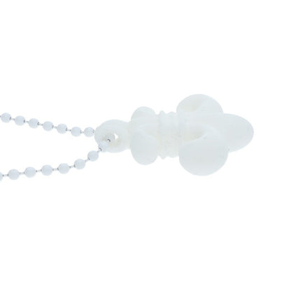 Chrome Hearts White Rubber BS FLEUR Necklace Size ONE SIZE