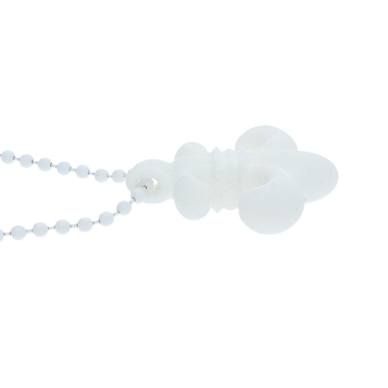 Chrome Hearts White Rubber BS FLEUR Necklace Size ONE SIZE