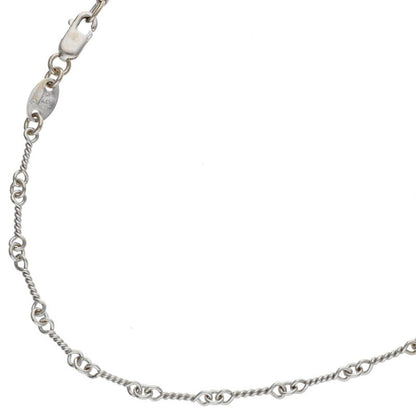 Chrome Hearts 18K White Gold Chain Necklace Size 20INCH