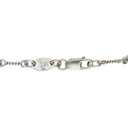 Chrome Hearts 18K White Gold Chain Necklace Size 20INCH