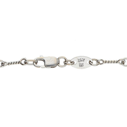 Chrome Hearts 18K White Gold Chain Necklace Size 20INCH