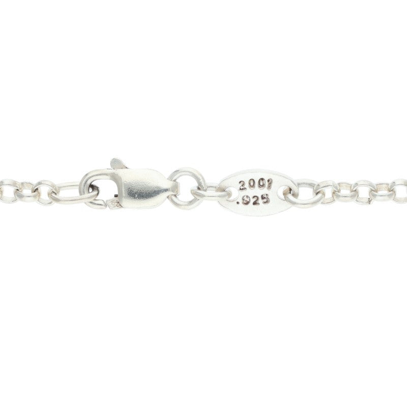 Chrome Hearts Old Silver Roll Chain Necklace Size 18INCH