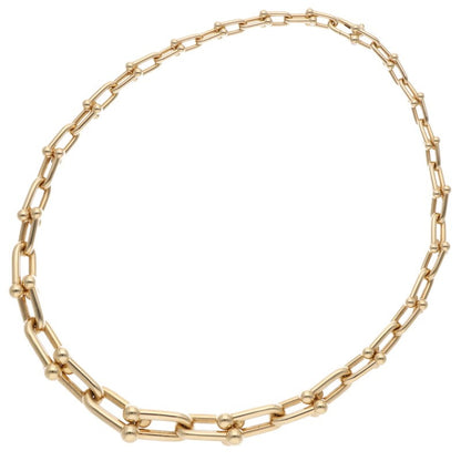 TIFFANY&Co. HardWear 18K Graduated Necklace Size 18INCH
