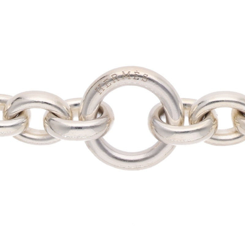 HERMES Crescendo Silver Chain Necklace Size ONE SIZE