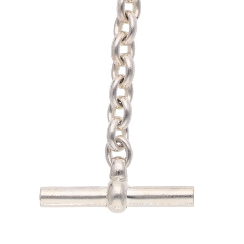 HERMES Crescendo Silver Chain Necklace Size ONE SIZE