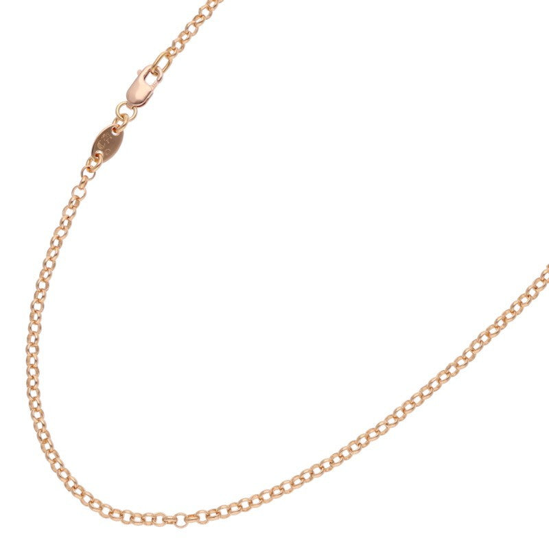 Chrome Hearts 22K Roll Chain Gold Necklace Size 20 Inch