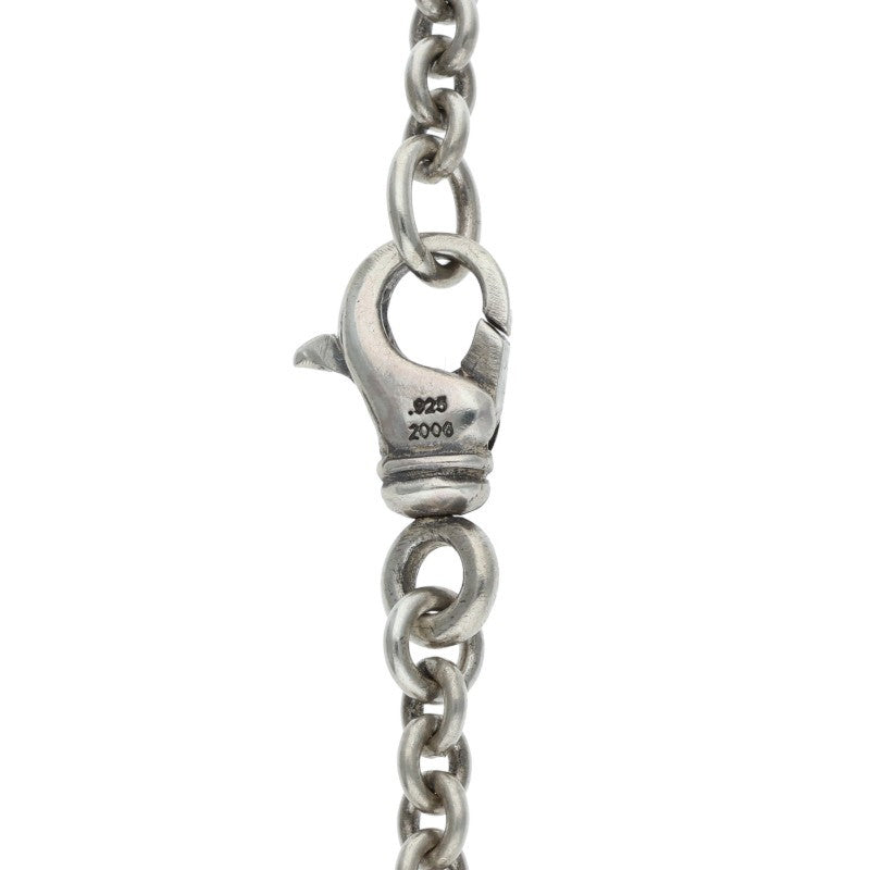 Chrome Hearts Silver NE Chain Necklace Size 18INCH