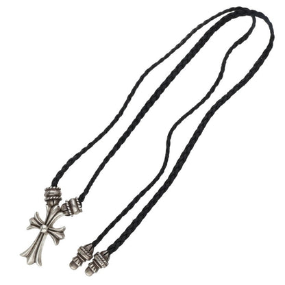 Chrome Hearts Small CH Cross Crimpt Necklace Size ONE SIZE