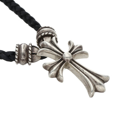Chrome Hearts Small CH Cross Crimpt Necklace Size ONE SIZE