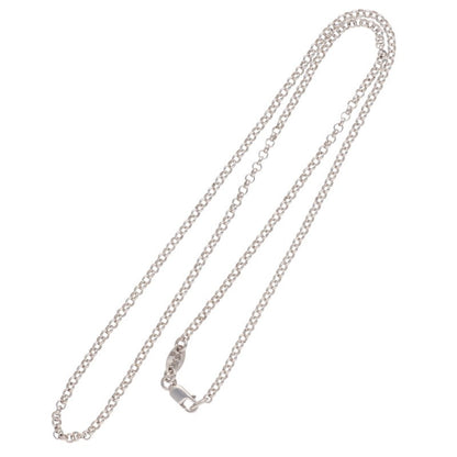 Chrome Hearts Silver Roll Chain Necklace Size 18INCH