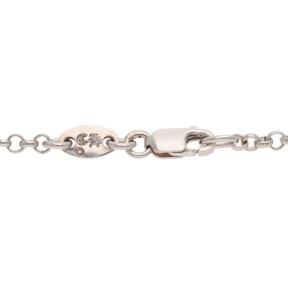 Chrome Hearts Silver Roll Chain Necklace Size 18INCH