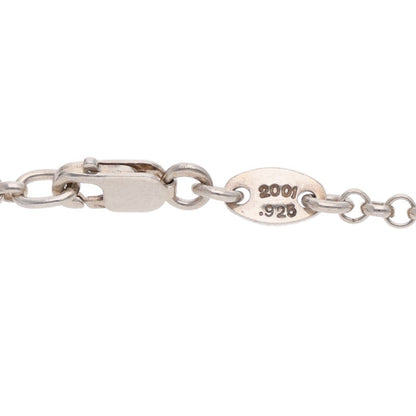 Chrome Hearts Silver Roll Chain Necklace Size 18INCH