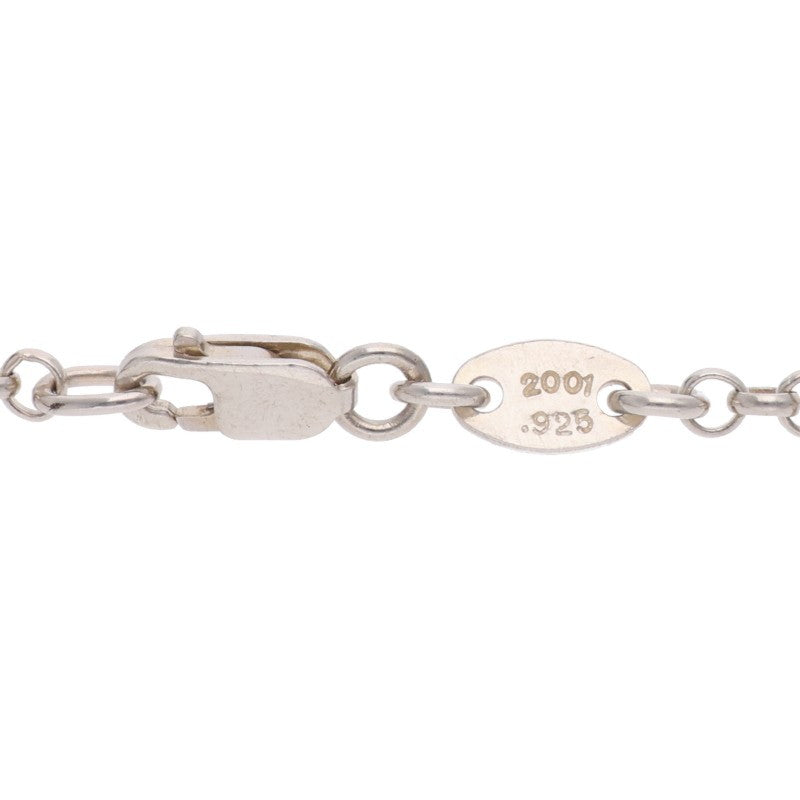 Chrome Hearts Silver Roll Chain Necklace Size 18INCH