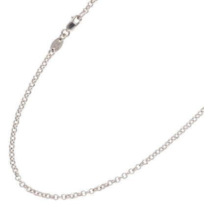 Chrome Hearts Silver Roll Chain Necklace Size 18INCH
