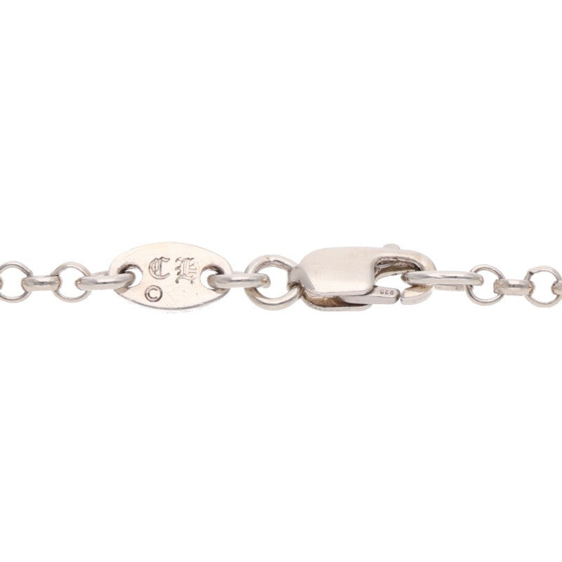 Chrome Hearts Silver Roll Chain Necklace Size 18INCH