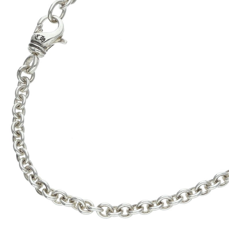 Chrome Hearts NE Chain Silver Necklace 925 Size 18INCH