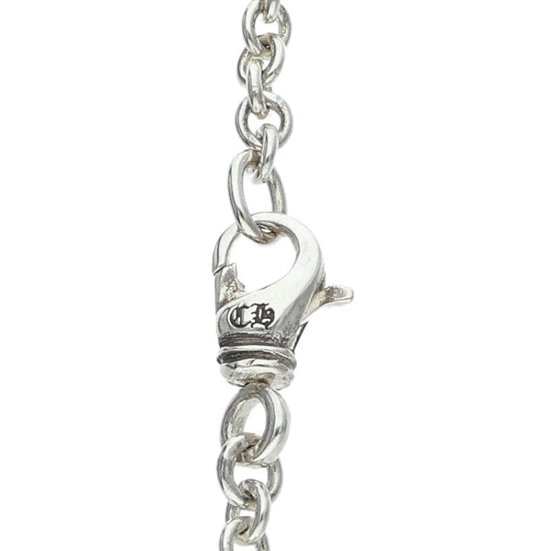 Chrome Hearts NE Chain Silver Necklace 925 Size 18INCH