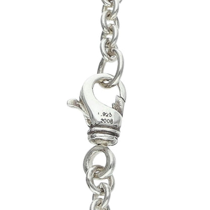 Chrome Hearts NE Chain Silver Necklace 925 Size 18INCH