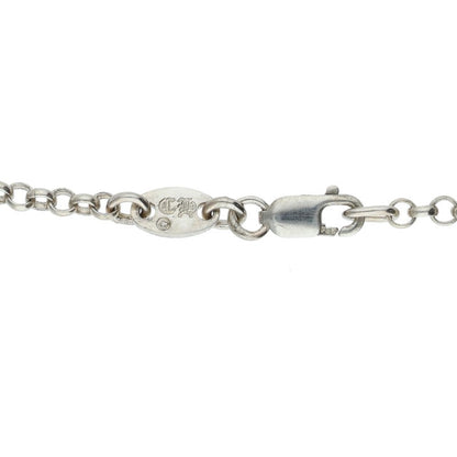 Chrome Hearts 925 Silver Roll Chain Necklace Size 20 Inch
