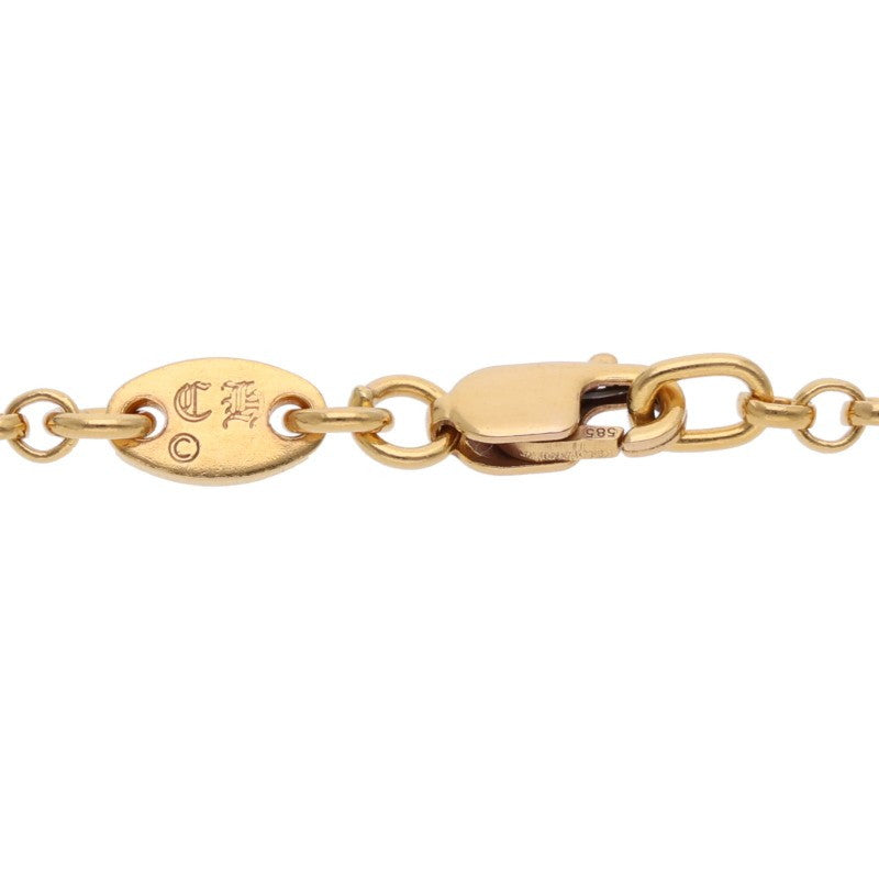 Chrome Hearts 22K Yellow Gold Chain Necklace Size 20INCH