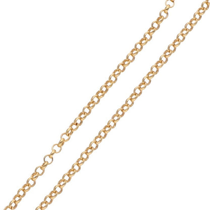 Chrome Hearts 22K Yellow Gold Chain Necklace Size 20INCH