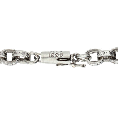 Chrome Hearts Paper Chain 18 Silver Necklace Size 18INCH