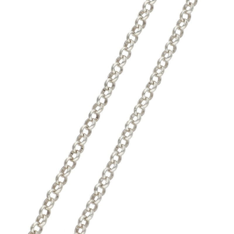 Chrome Hearts Roll Chain 20 Silver Necklace Size 20INCH