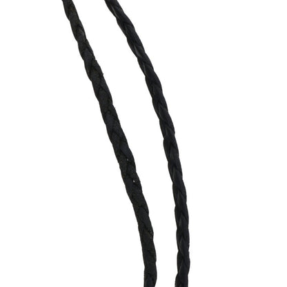 Chrome Hearts Scroll Leather Braid Necklace Size ONE Multi