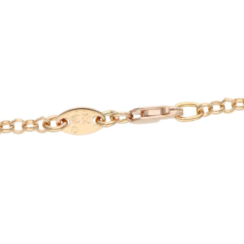 Chrome Hearts 22K Roll Chain 20 Gold Necklace Size 20INCH