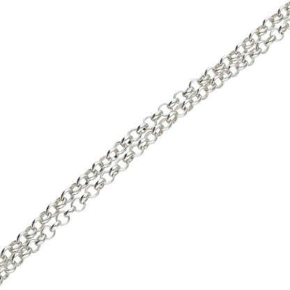 Chrome Hearts Roll Chain 18 Silver Necklace Size 18INCH