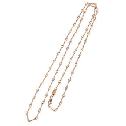 Chrome Hearts 22K Twisted Chain Necklace Yellow Size 24
