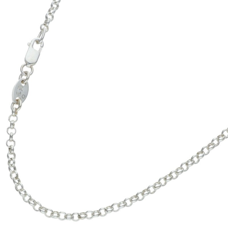 Chrome Hearts Roll Chain 18 Silver Necklace Size 18INCH