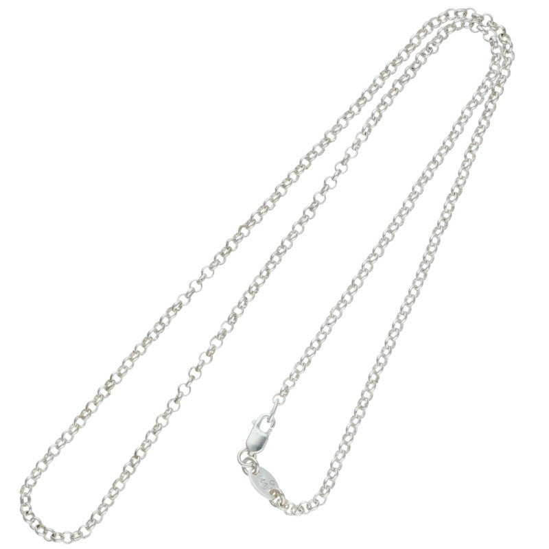 Chrome Hearts Roll Chain 18 Silver Necklace Size 18INCH