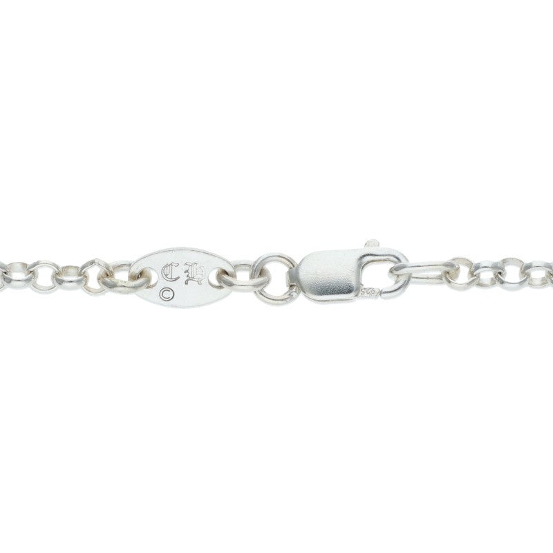 Chrome Hearts Roll Chain 18 Silver Necklace Size 18INCH